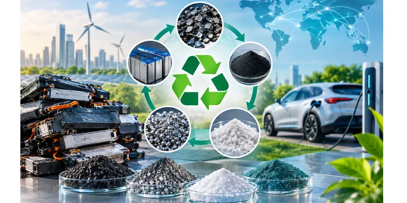 Lithium-ion Battery Recycling Market to Reach $50.0 Billion by 2033
